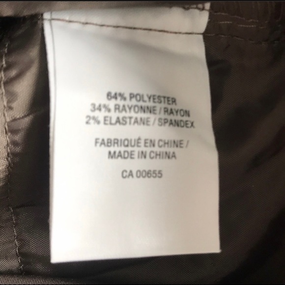 Reitmans Brown Check Dress Pants Size 5 - Picture 8 of 10